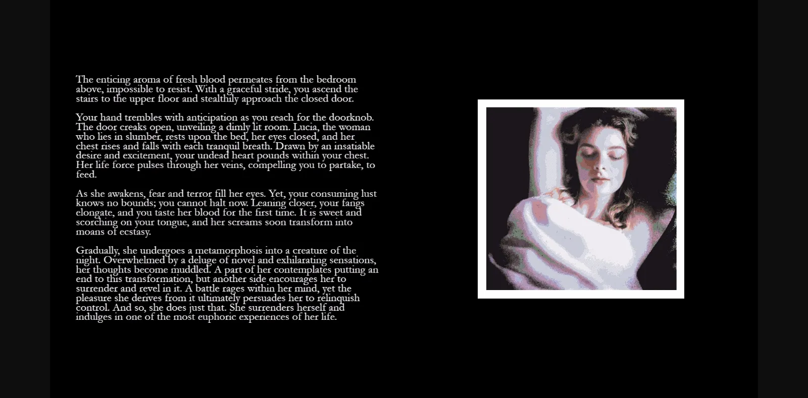 VN Ren'Py Lust of a Vampire [v0.1] [Vespertilio] | Free Adult Games