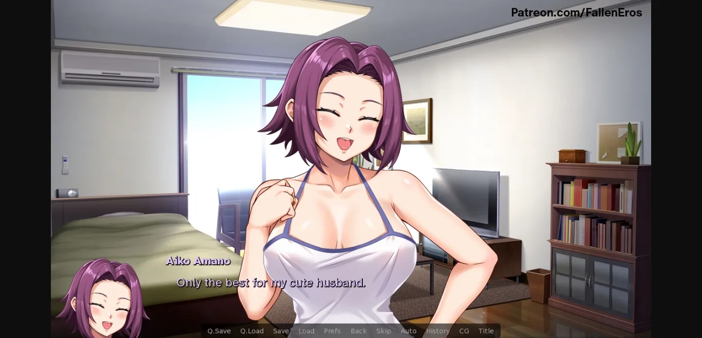 VN Ren'Py Lustful Wife Aiko [v0.2.1] [Fallen Eros] | Free Adult Games