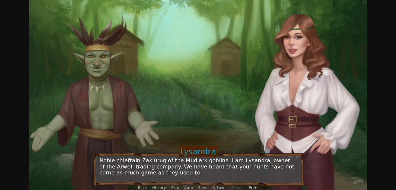 VN Ren'Py Lysandra and the Goblins [v0.9] [Periapt] | Free Adult Games