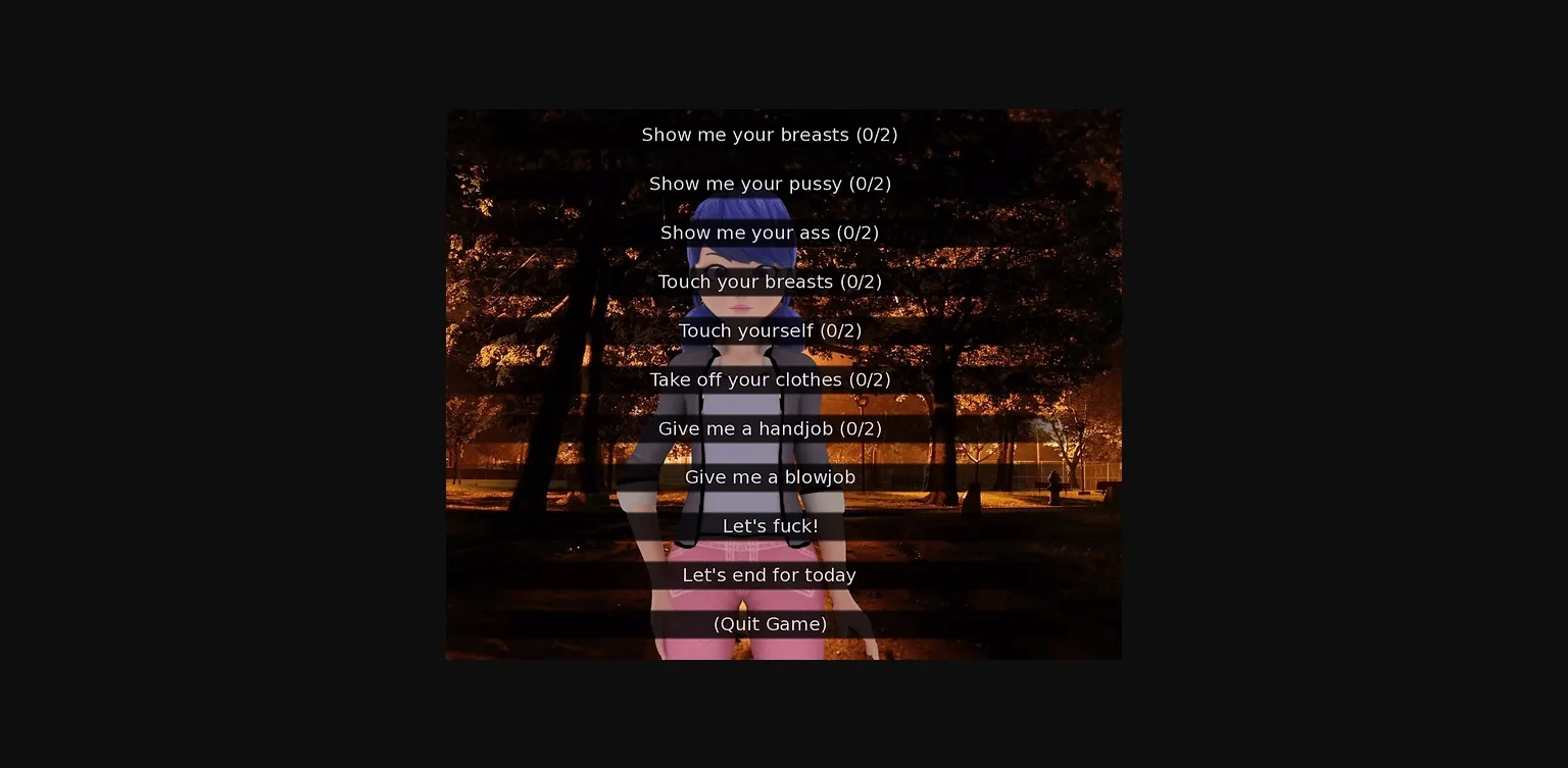 VN Ren'Py Marinette's Training [v1.0] [Marinette Agreste] | Free Adult Games