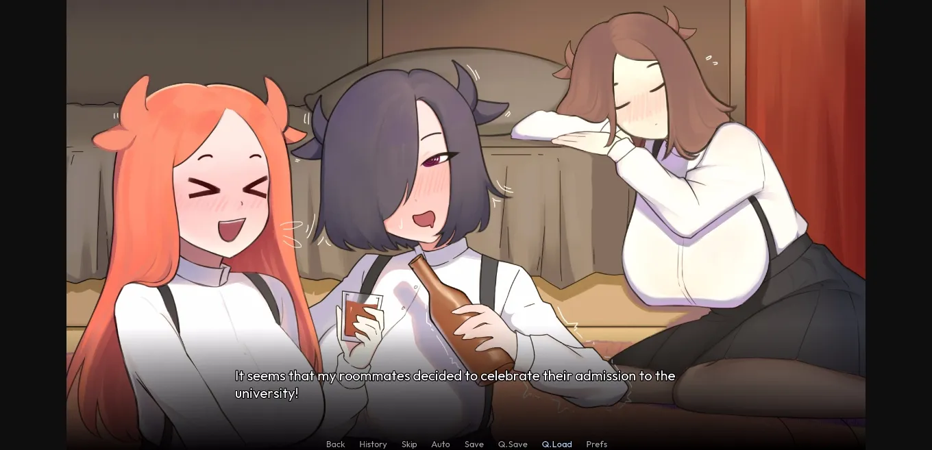 VN Ren'Py Milk University [v0.4] [MilkUDev] | Free Adult Games