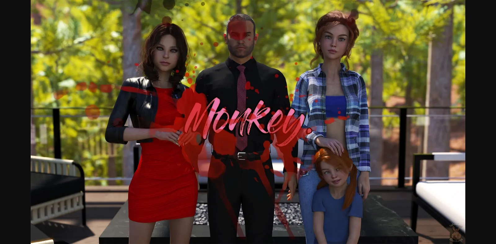 VN Ren'Py Monkey [Demo] [Wooden Donkeys] | Free Adult Games