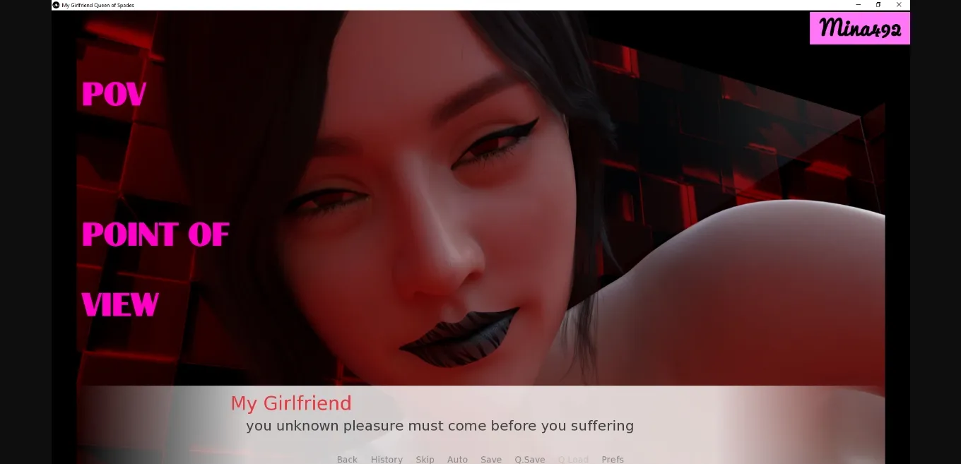 VN Ren'Py My Girlfriend Queen of Spades [v1.0] [Mina492] | Free Adult Games