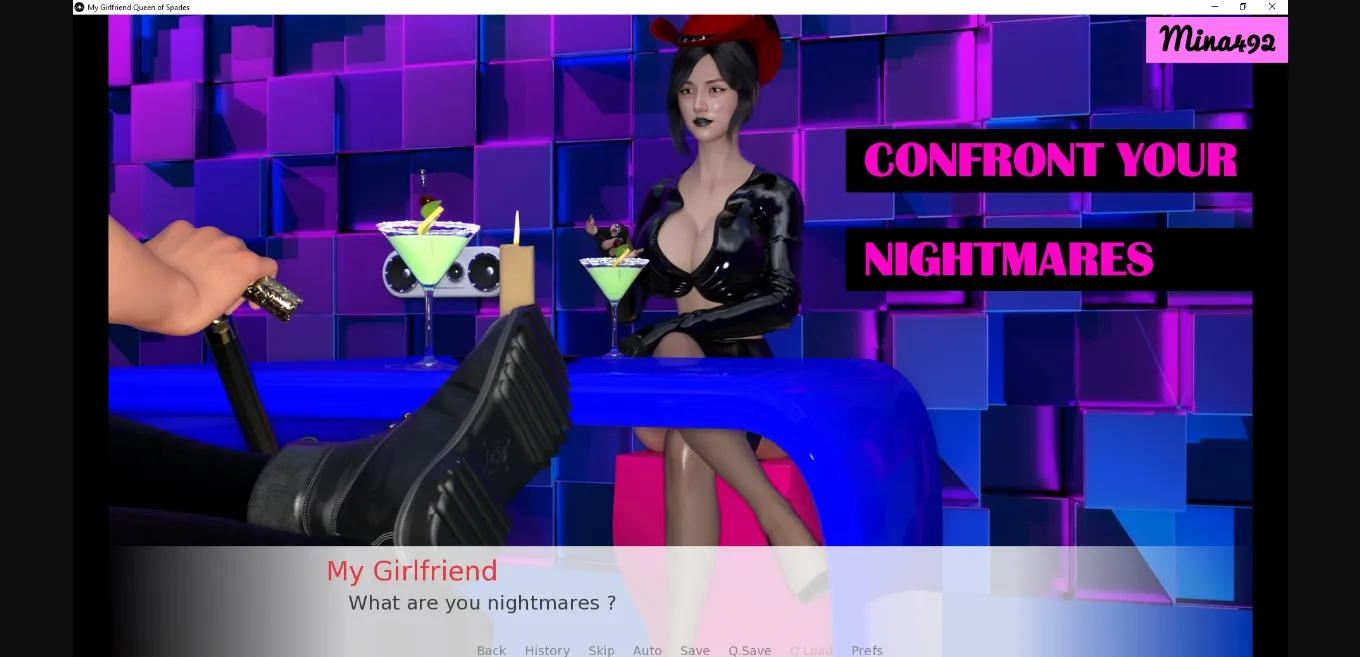 VN Ren'Py My Girlfriend Queen of Spades [v1.0] [Mina492] | Free Adult Games