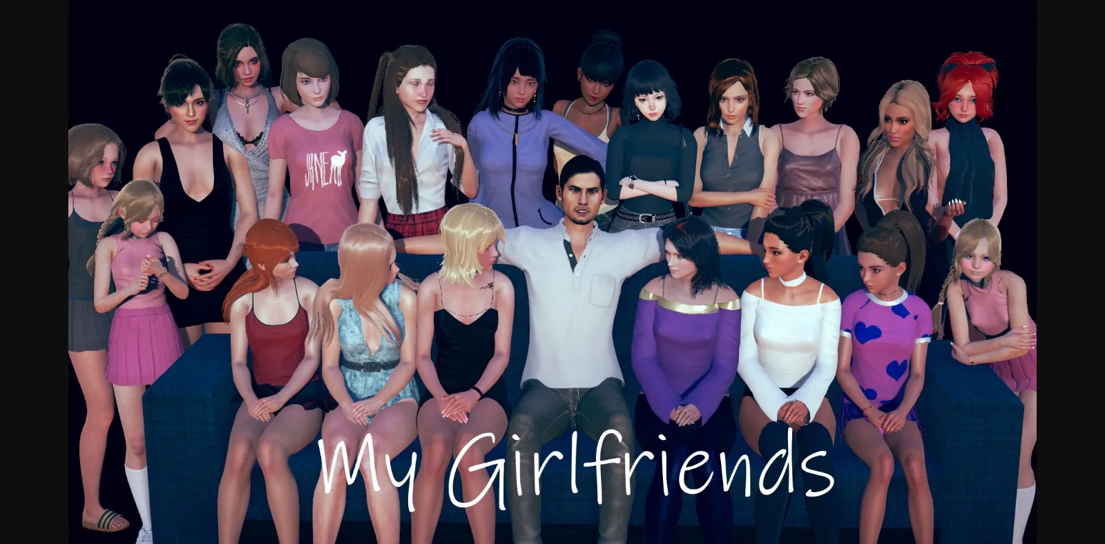 VN Ren'Py My Girlfriends [v0.4b Prologue] [Mcdxcom] | Free Adult Games