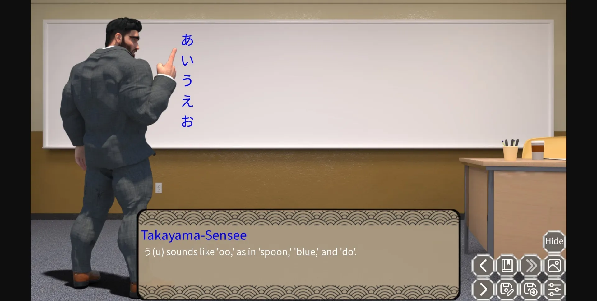 VN Ren'Py My Himbo Sensei  Chapter One [v1.03] [Deevil] | Free Adult Games