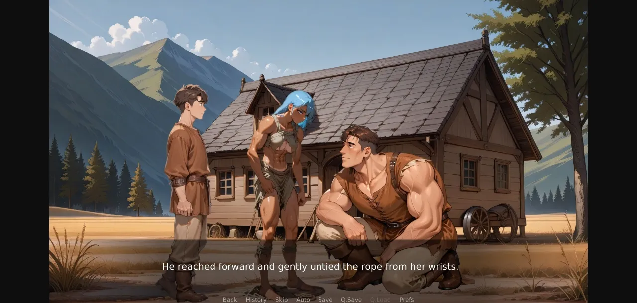 VN Ren'Py My Muscle Slave [v1.0] [FMG-Smug] | Free Adult Games