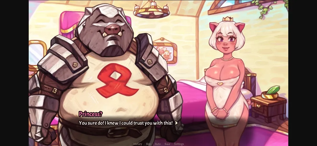 VN Ren'Py My Pig Princess [v0.8.0] [CyanCapsule] | Free Adult Games