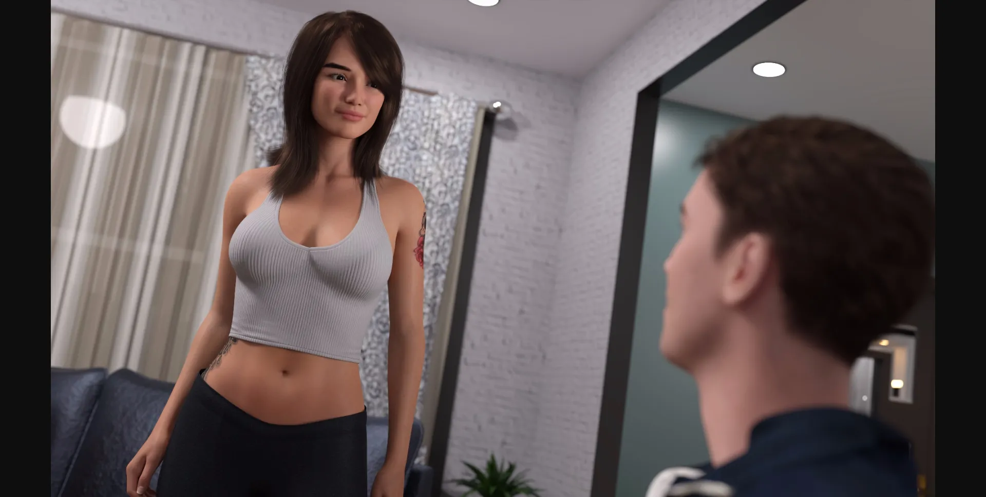 VN Ren'Py My Sisters and Me [Ep. 1.1] [CursedSavinkov] | Free Adult Games