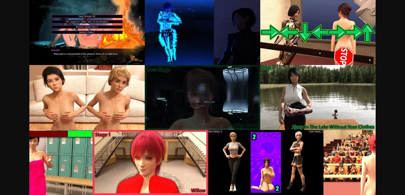 VN Ren'Py Completed Raven's Daring Adventure [Final] [ENF Stuff] | Free Adult Games