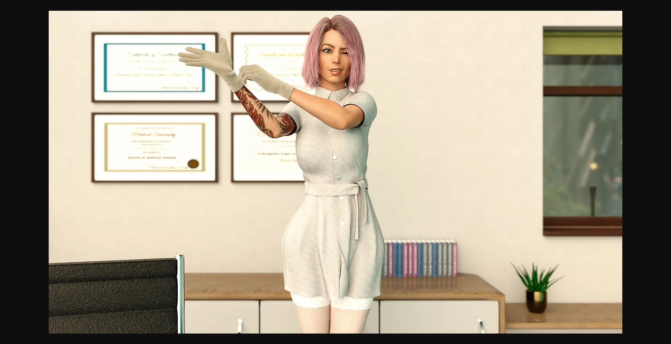 VN Ren'Py Completed Routine Checkup [v1.0] [deadbeat] | Free Adult Games