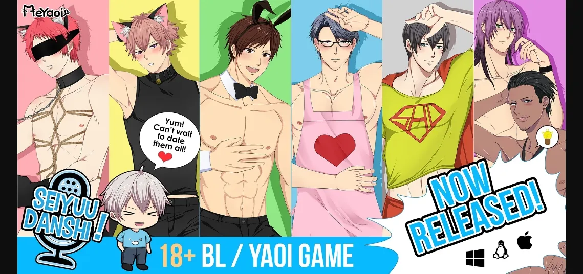 VN Ren'Py Completed Seiyuu Danshi [Final] [MeYaoi Games] | Free Adult Games