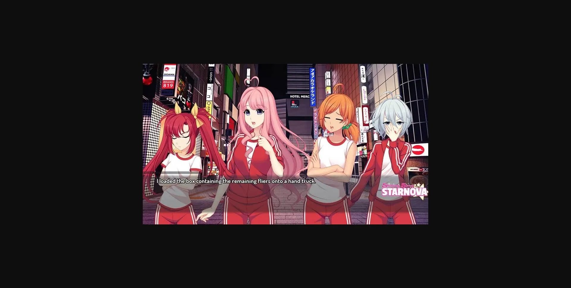 VN Ren'Py Completed Shining Song Starnova [Love in space] | Free Adult Games