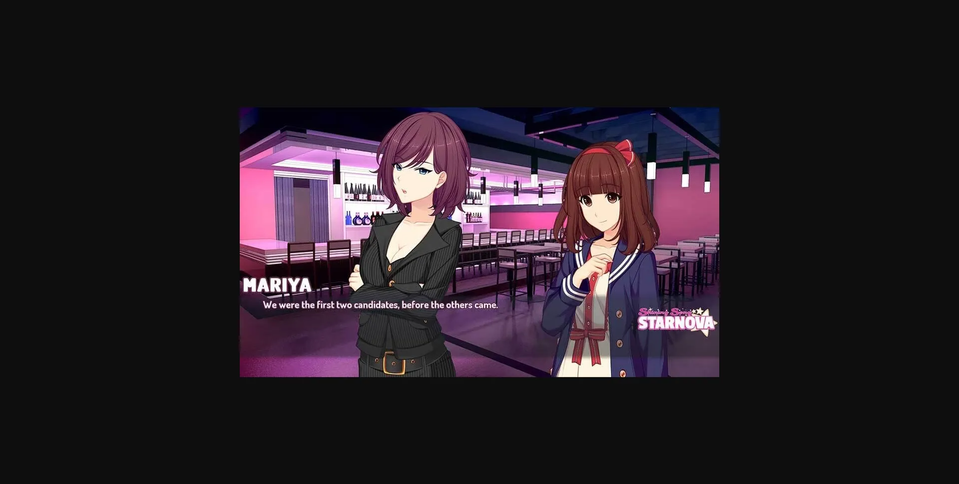 VN Ren'Py Completed Shining Song Starnova [Love in space] | Free Adult Games