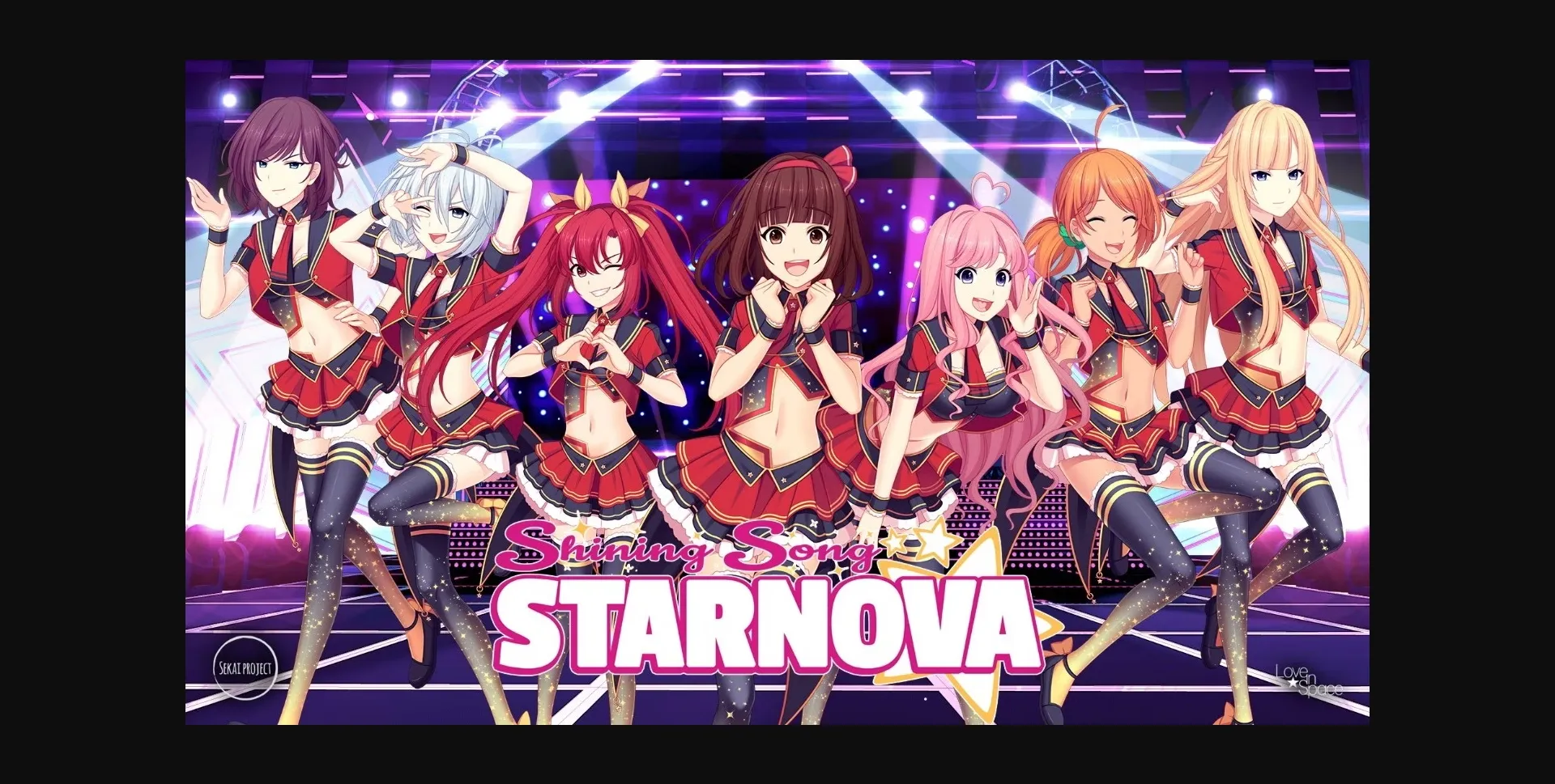 VN Ren'Py Completed Shining Song Starnova [Love in space] | Free Adult Games