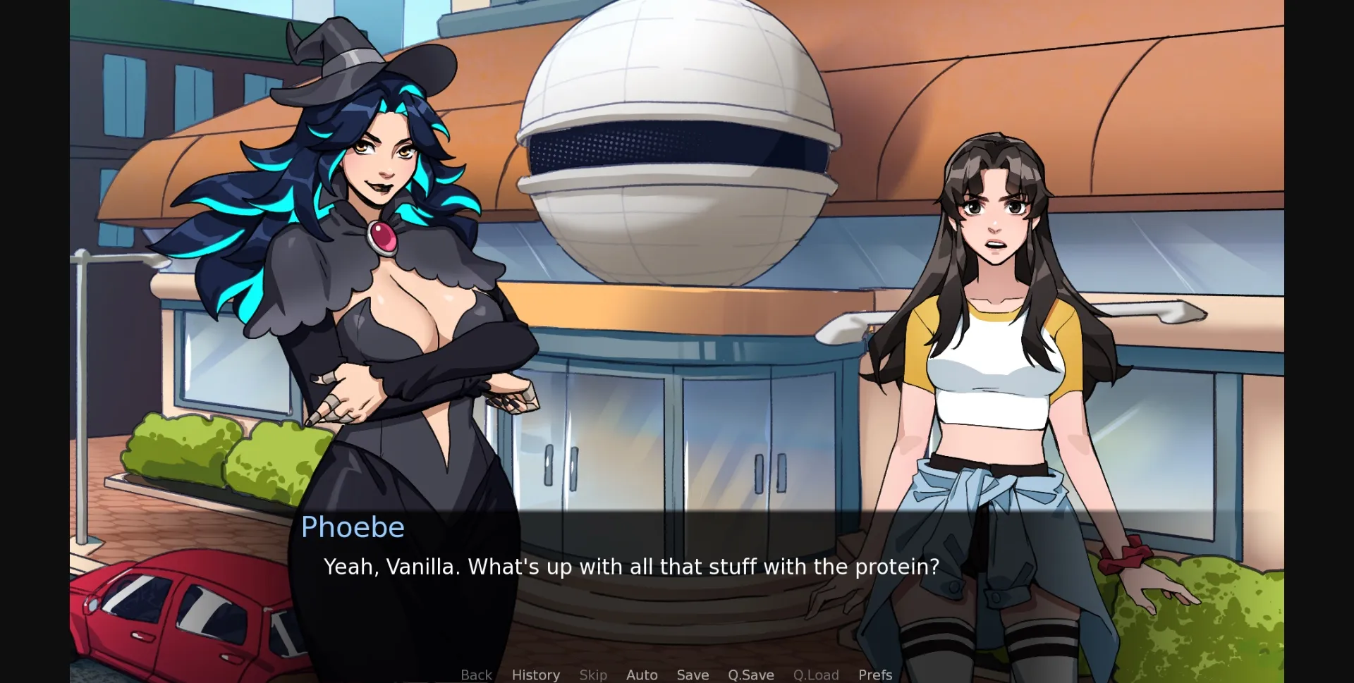 VN Ren'Py Completed Side-Quest  A Date with Phoebe! [Beta] [Cuddle Pit] | Free Adult Games