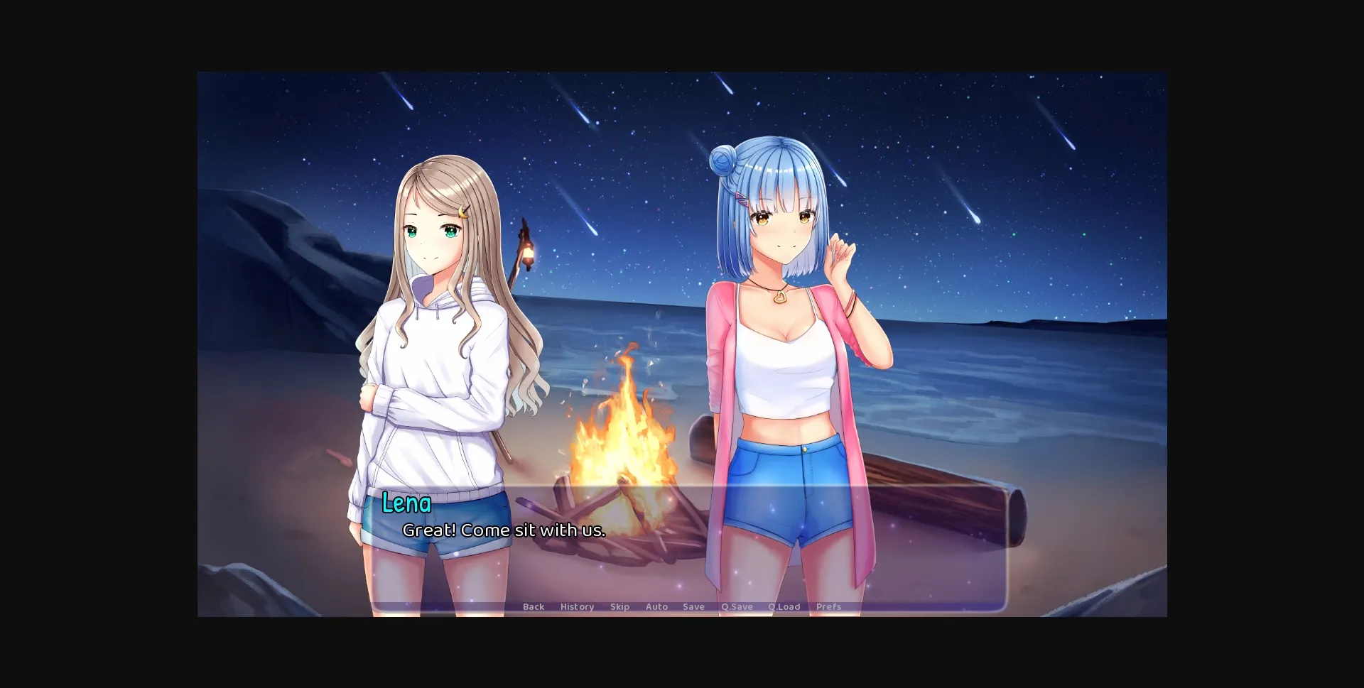 VN Ren'Py Completed Starlight Shores [v1.2] [Tidal Blossoms] | Free Adult Games