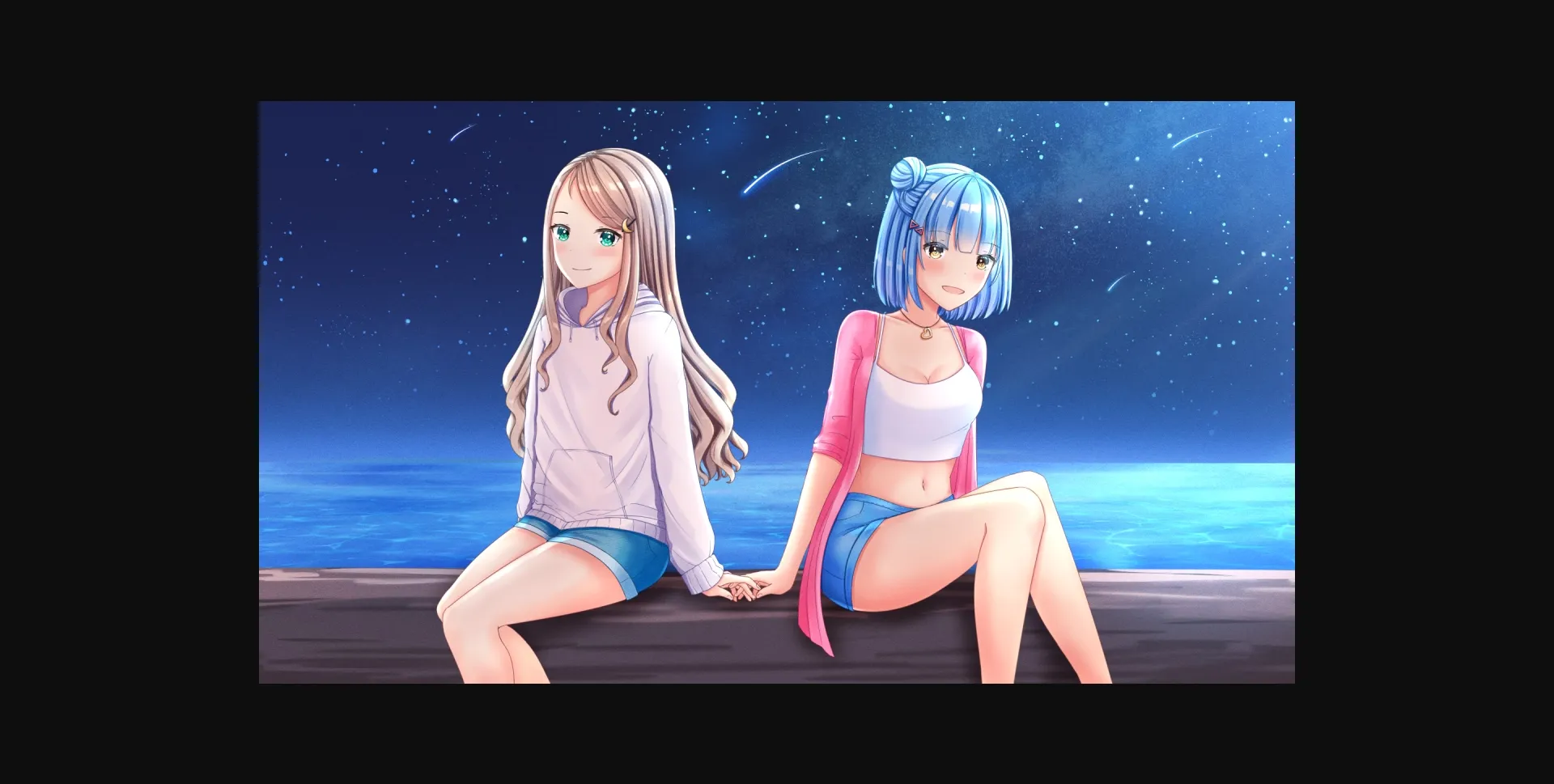 VN Ren'Py Completed Starlight Shores [v1.2] [Tidal Blossoms] | Free Adult Games