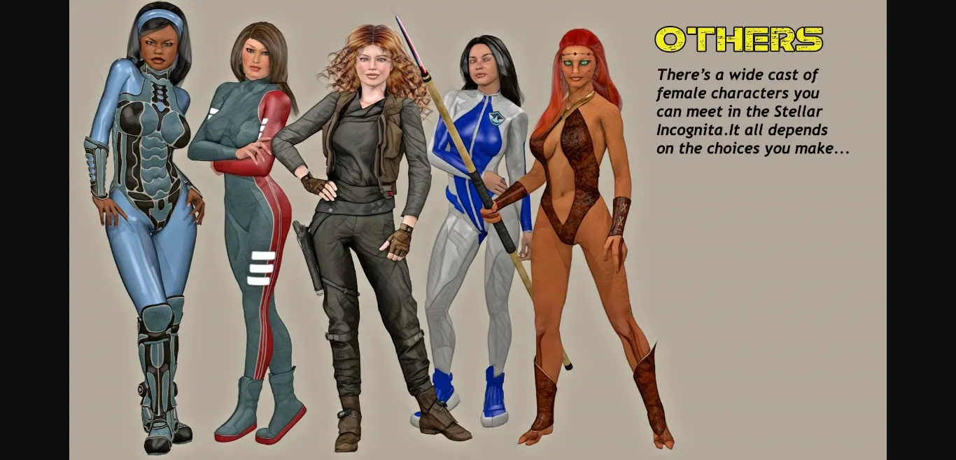 VN Ren'Py Completed Stellar Incognita [v1.0.0] [Slamjax Games] | Free Adult Games