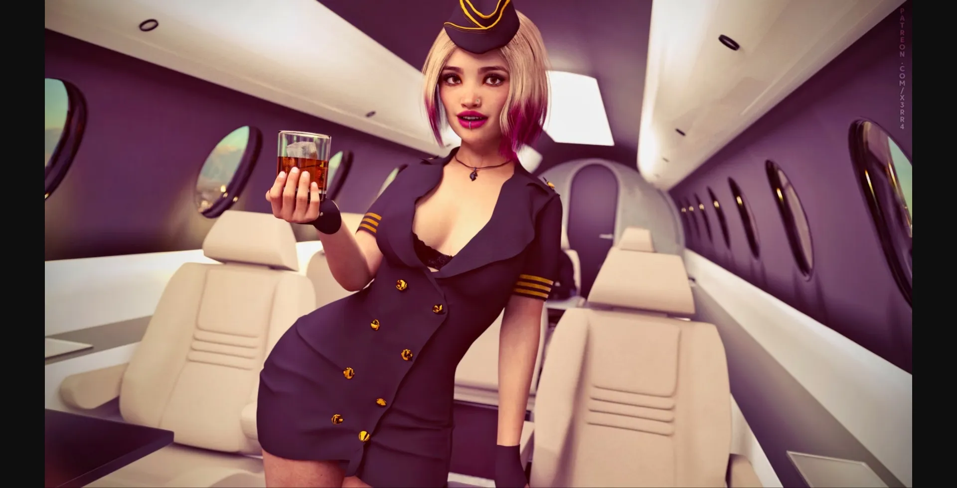 VN Ren'Py Completed Stewardess Mimi [Final] [X3rr4] | Free Adult Games