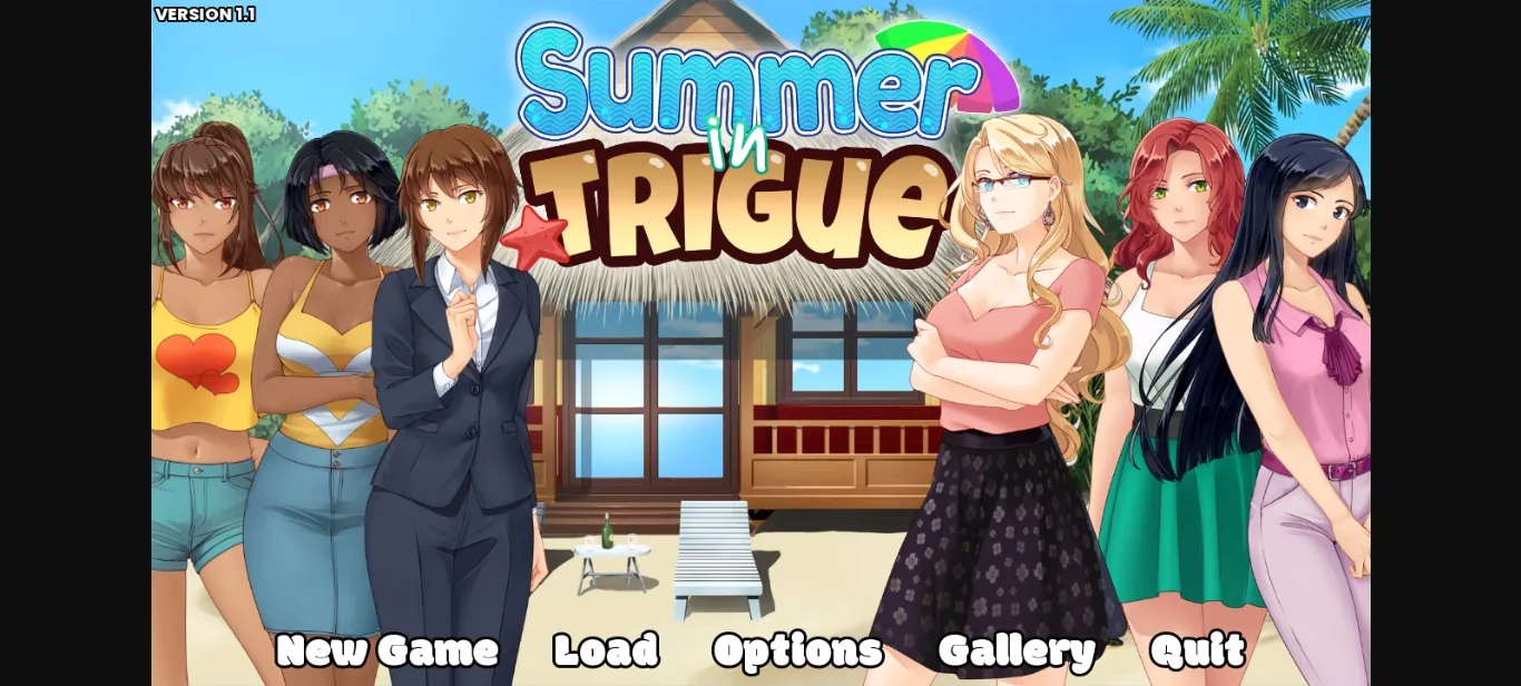VN Ren'Py Completed Summer In Trigue [Final] [Winter Wolves] | Free Adult Games