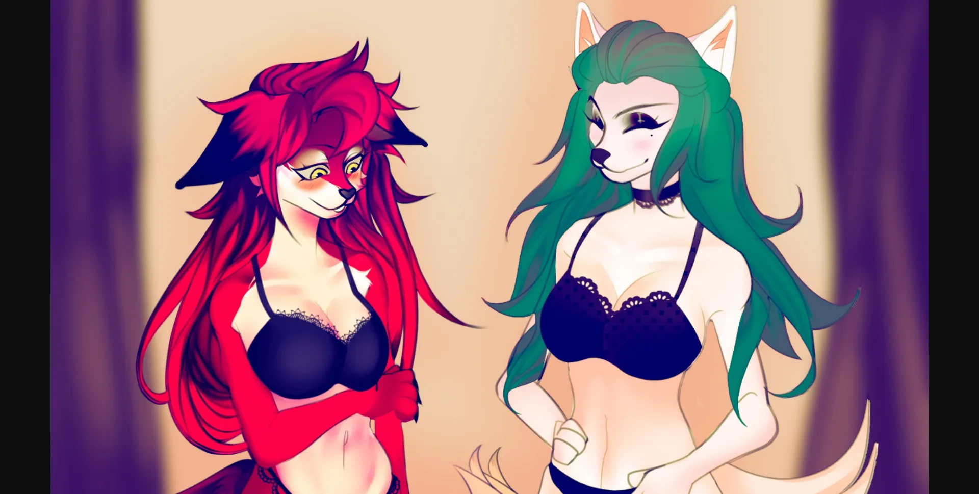 VN Ren'Py Completed Tails and Pine [Final] [Lolipop] | Free Adult Games