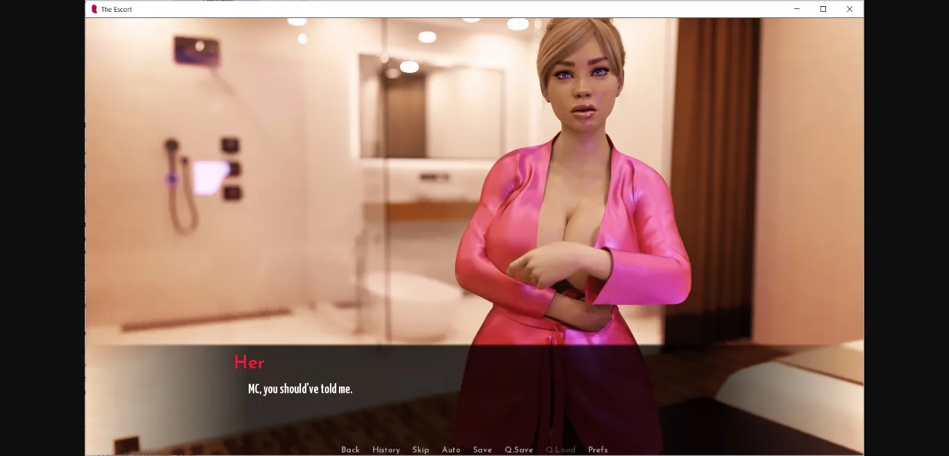 VN Ren'Py Completed The Escort [Final v1.01 SE] [DrFronkonstinMD] | Free Adult Games