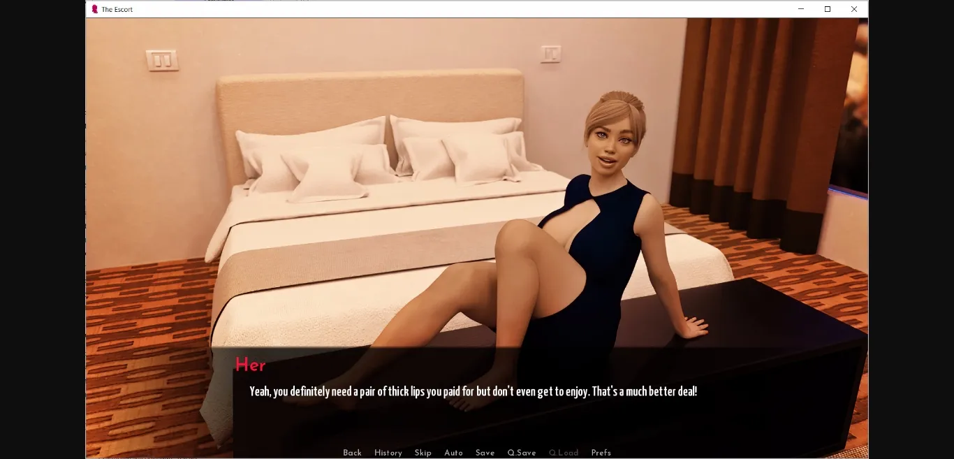 VN Ren'Py Completed The Escort [Final v1.01 SE] [DrFronkonstinMD] | Free Adult Games