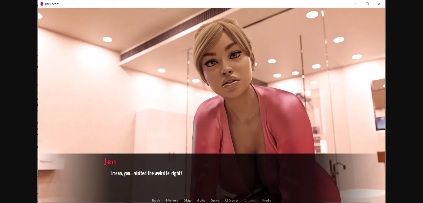 VN Ren'Py Completed The Escort [Final v1.01 SE] [DrFronkonstinMD] | Free Adult Games