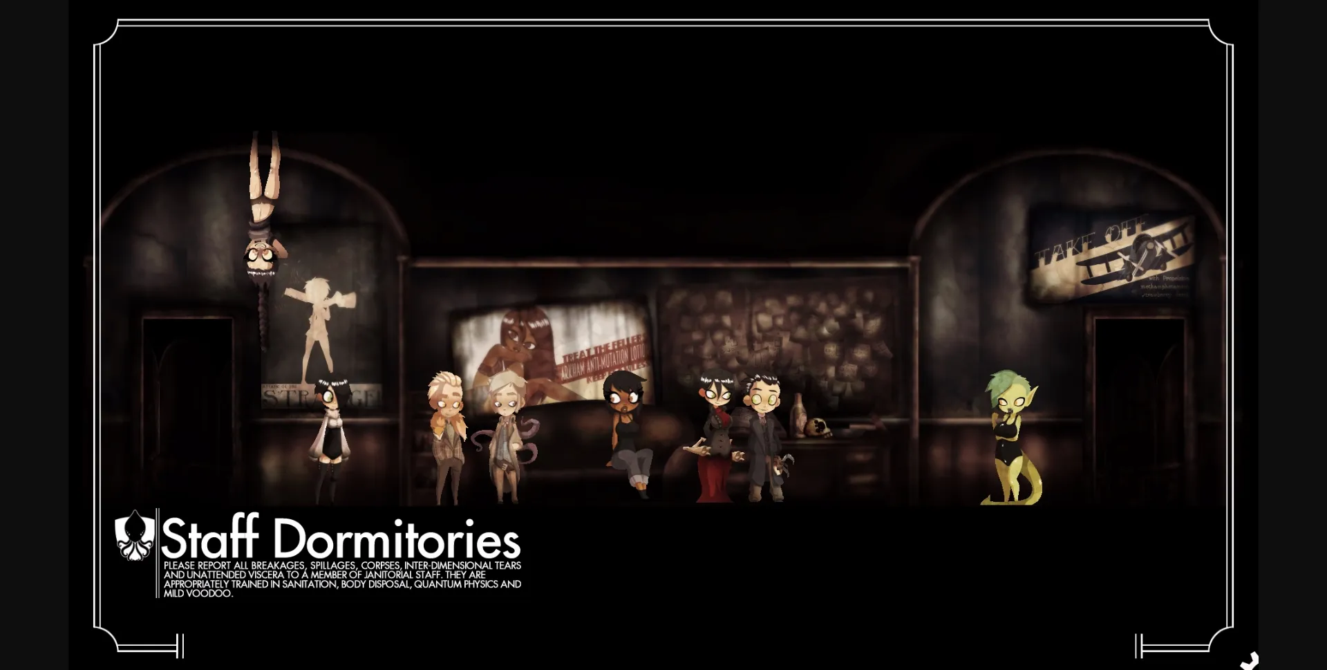 VN Ren'Py Completed The Miskatonic [Rapscallion] | Free Adult Games