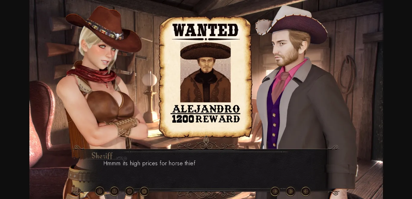 VN Ren'Py Completed The Outlaw [v3.0] [Sinccubus] | Free Adult Games