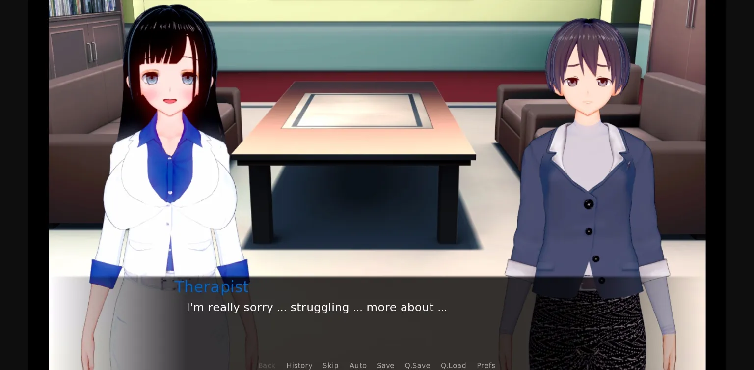 VN Ren'Py Completed Therapy Sessions [v1.0] [Spunky Ambassador] | Free Adult Games