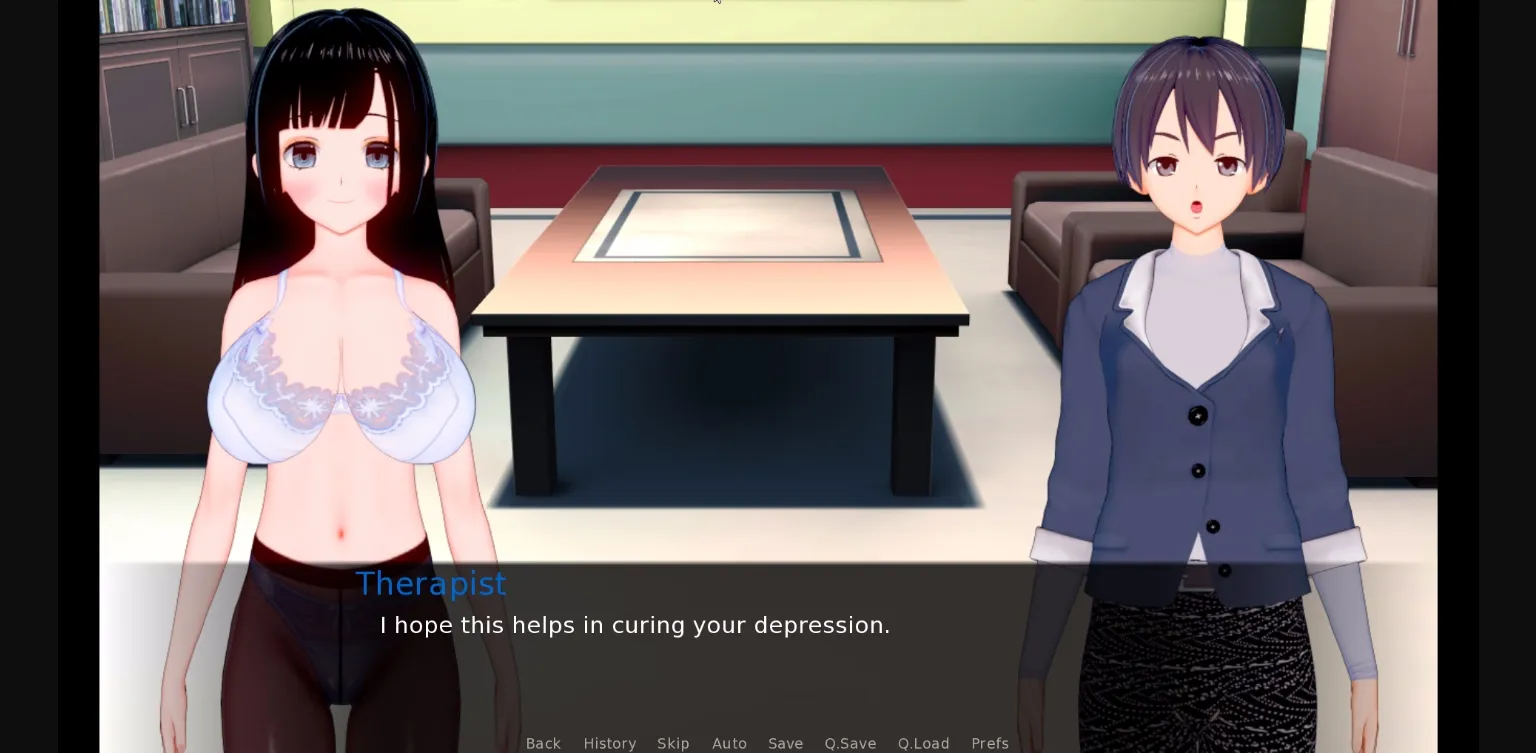 VN Ren'Py Completed Therapy Sessions [v1.0] [Spunky Ambassador] | Free Adult Games