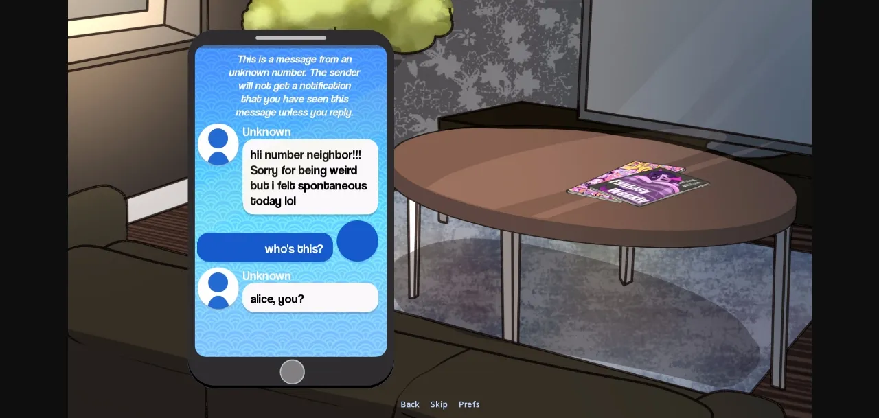 VN Ren'Py Completed Unexpected Number Neighbor [v1.0] [MoxeGames] | Free Adult Games