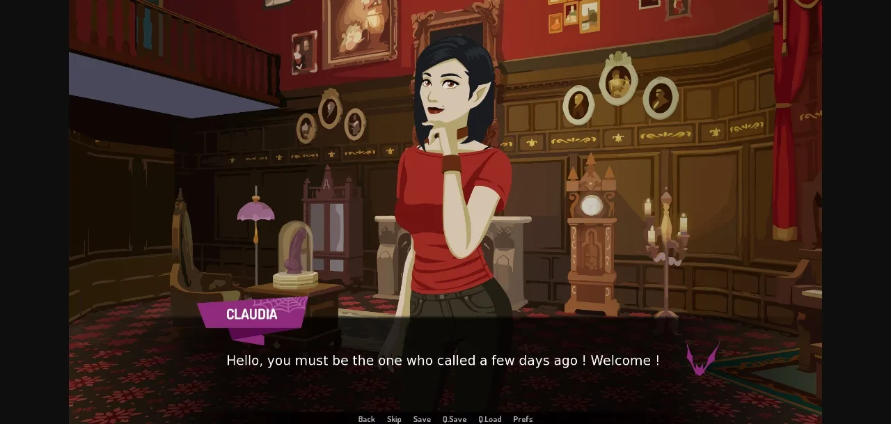 VN Ren'Py Completed Vampire Lips [v1.1] [KDT.prod] | Free Adult Games