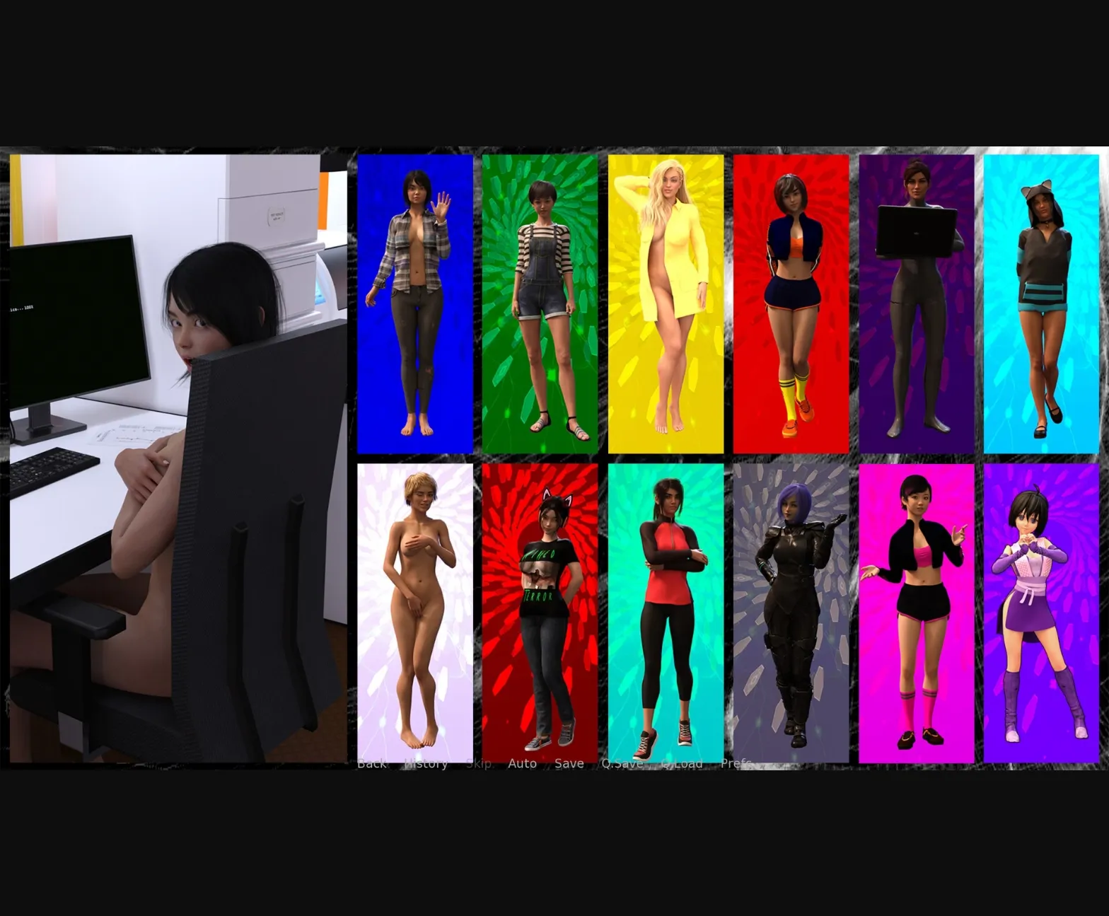 VN Ren'Py Completed Zoe the Exhibitionist [Final] [ENF Stuff] | Free Adult Games