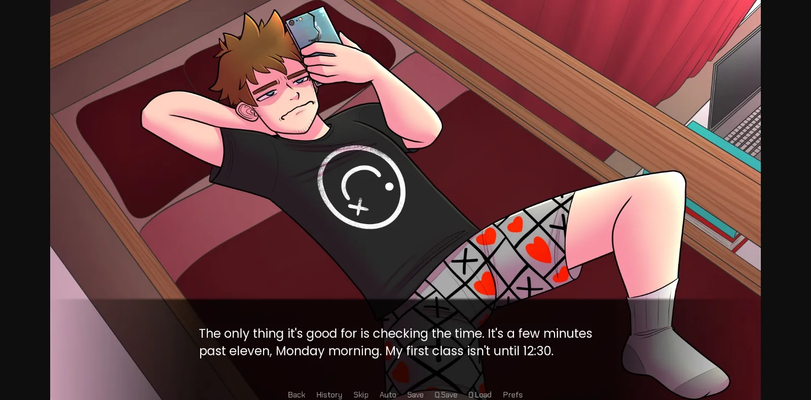 VN Ren'Py Crossed Signals [v0.4.1] [Cinnamon Switch] | Free Adult Games