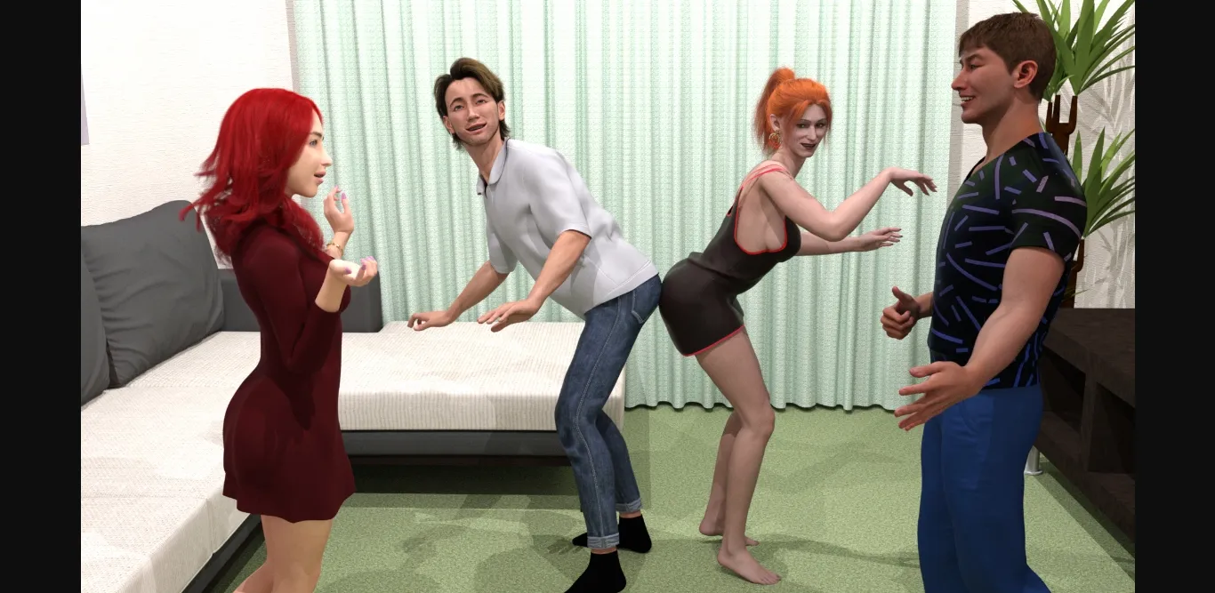 VN Ren'Py D.J. Story [v0.33] [VReal] | Free Adult Games