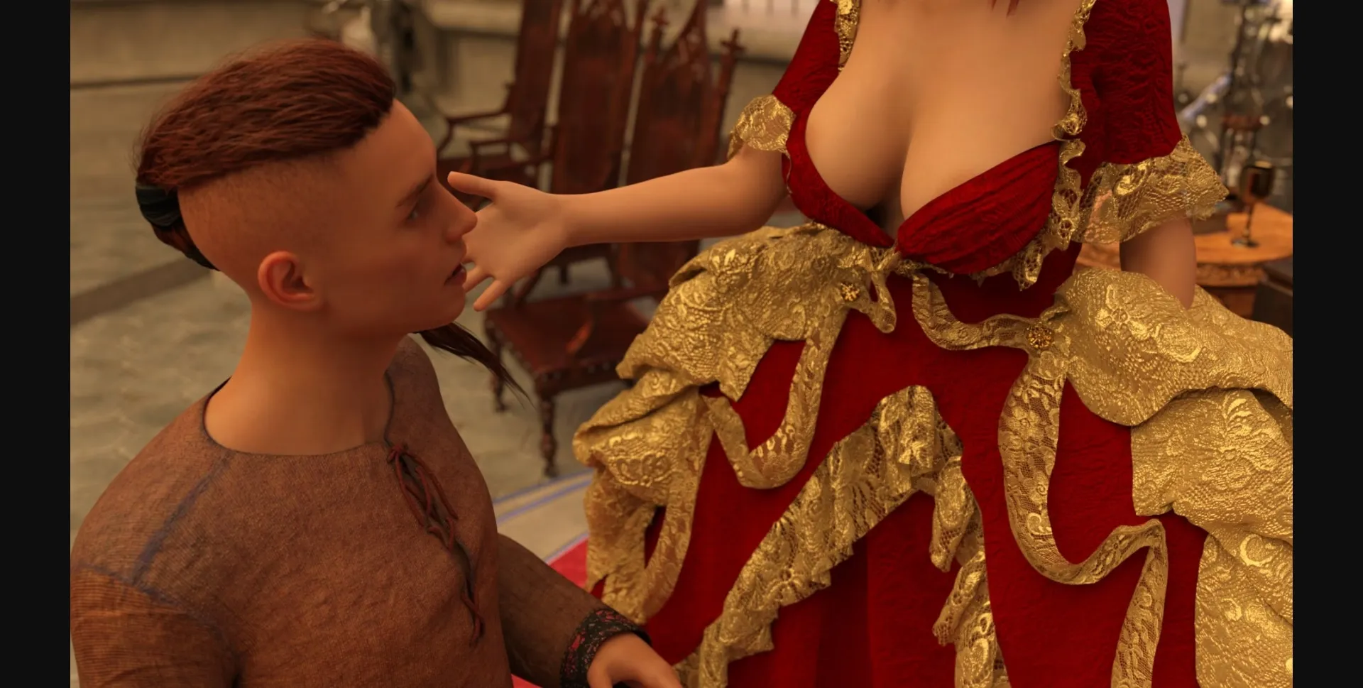 VN Ren'Py Daughters of the Dragon [v0.194] [Lewd Raccoon Games] | Free Adult Games