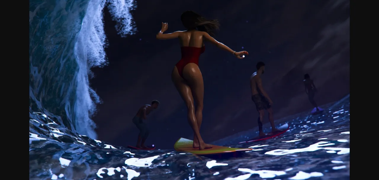 VN Ren'Py Domino Beach [Ep.2 Fix] [Mr Jet] | Free Adult Games