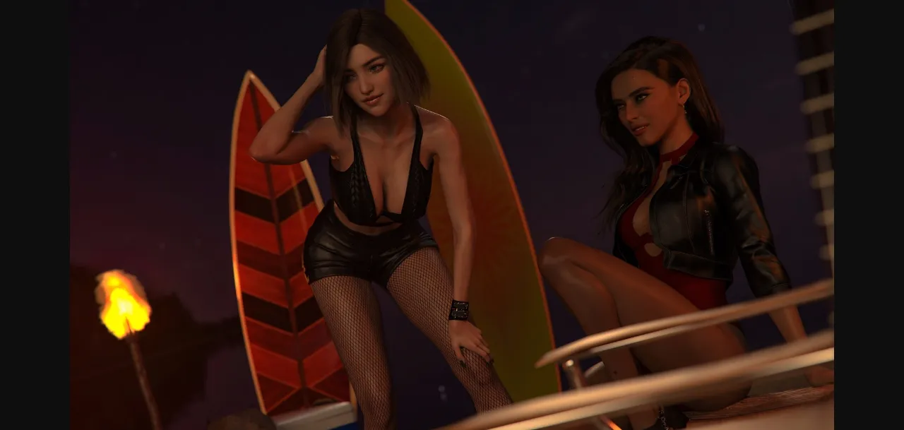 VN Ren'Py Domino Beach [Ep.2 Fix] [Mr Jet] | Free Adult Games