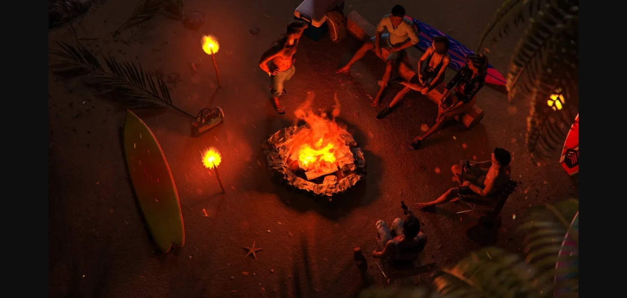 VN Ren'Py Domino Beach [Ep.2 Fix] [Mr Jet] | Free Adult Games