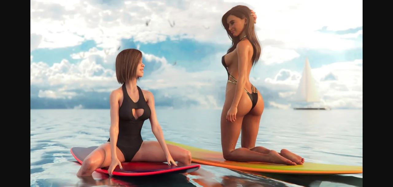 VN Ren'Py Domino Beach [Ep.2 Fix] [Mr Jet] | Free Adult Games