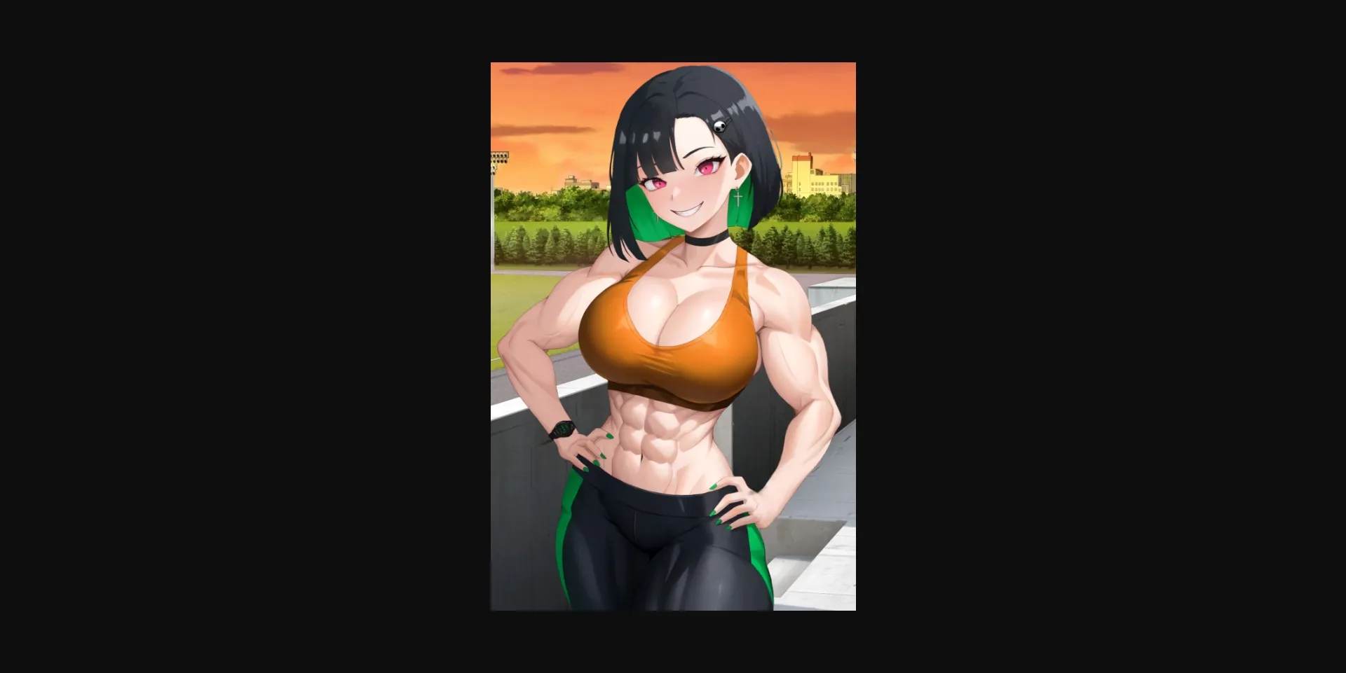 VN Ren'Py Dont Flex On Me Yumi Chan [v0.3.5] [Peach Punch!] | Free Adult Games