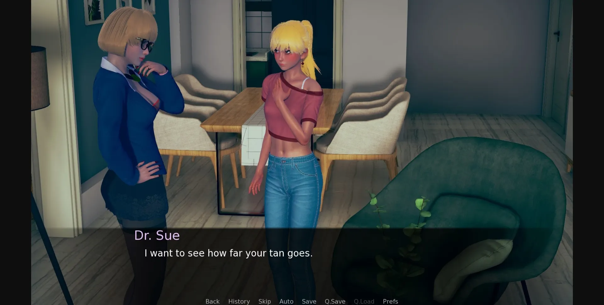 VN Ren'Py Dr. Sue - Dollmaker [v2] [NephremKa] | Free Adult Games