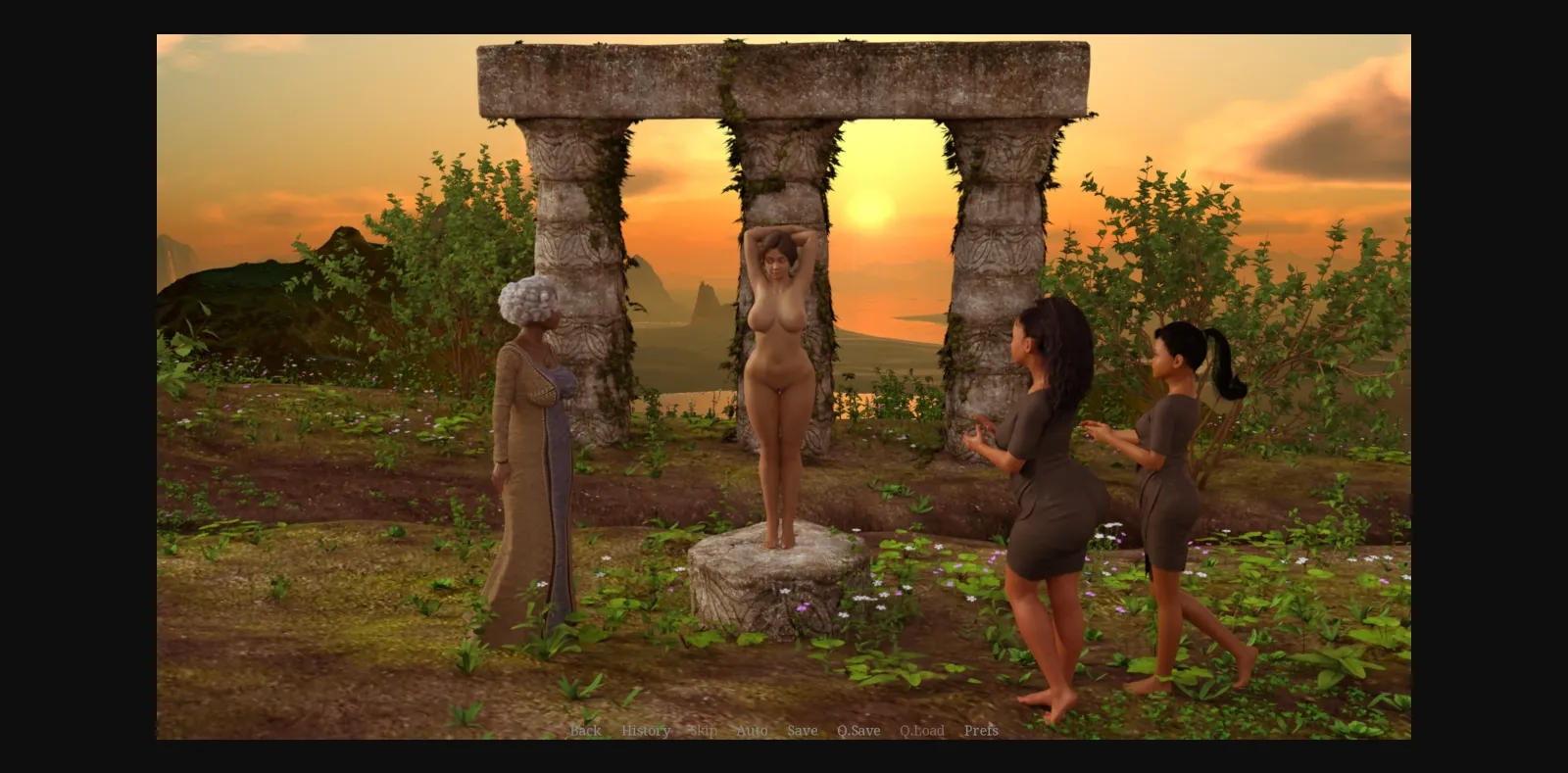 VN Ren'Py Enchanting the Girl [DEMO] [leafletgames] | Free Adult Games