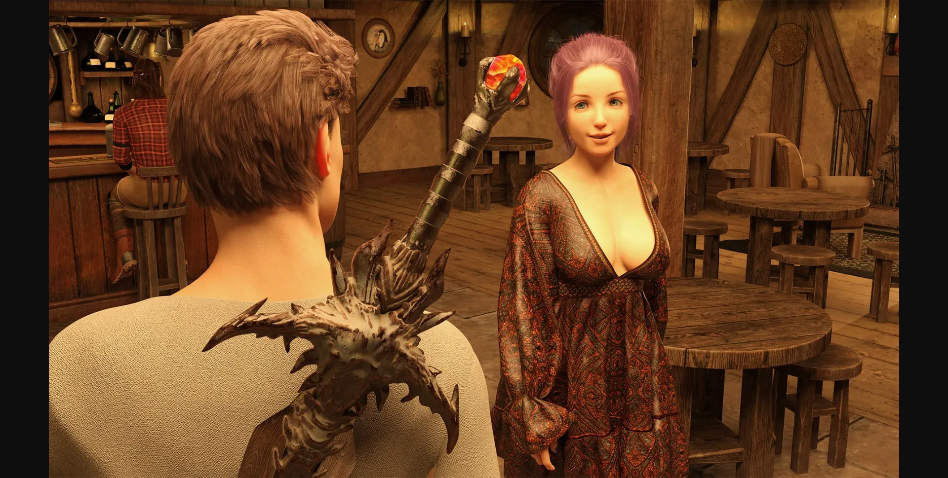 VN Ren'Py Fractured Fairy Tales [v0.6] [Clever name games] | Free Adult Games