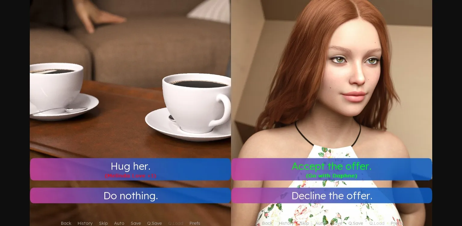 VN Ren'Py Getting Intimate [Ch.2 Part B] [MangoWorks] | Free Adult Games