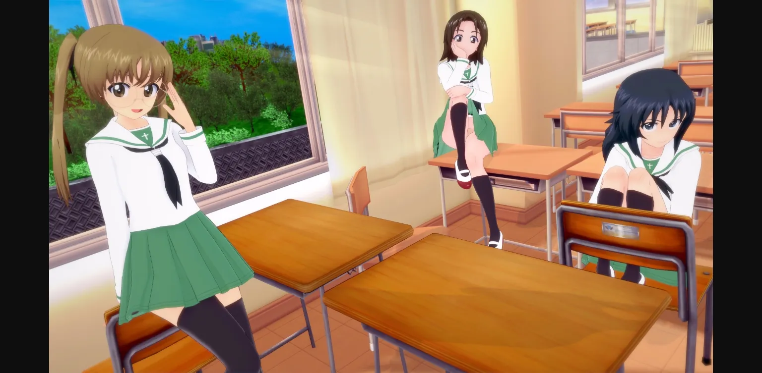 VN Ren'Py Girls und Panzer der Panzussy [0.16.0] [Upforkilling] | Free Adult Games