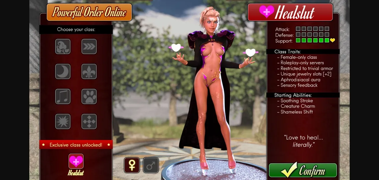 VN Ren'Py Healslut [v0.99d] [Davie Zwei] | Free Adult Games